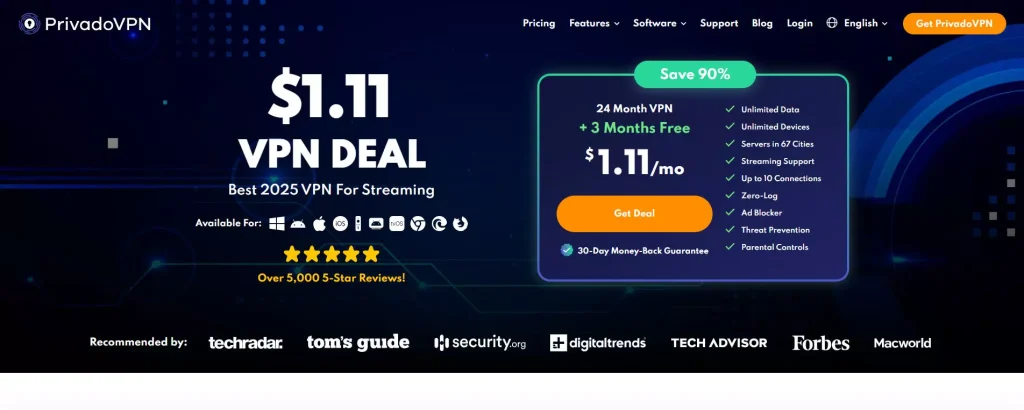 Privado VPN VPN Service